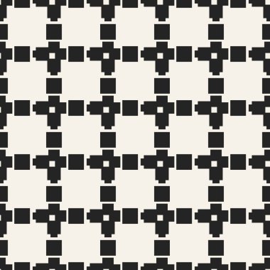 Soyut kavram tek renkli geometrik desen