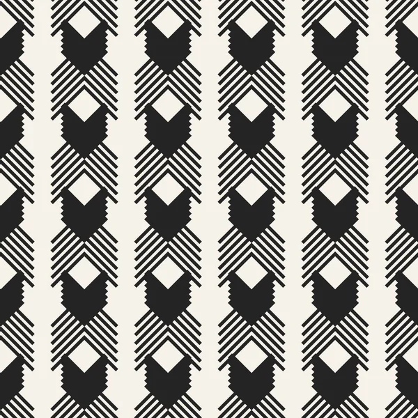 Abstraktes Konzept monochromes geometrisches Muster — Stockvektor