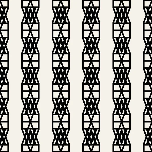 Concept abstrait motif géométrique monochrome — Image vectorielle