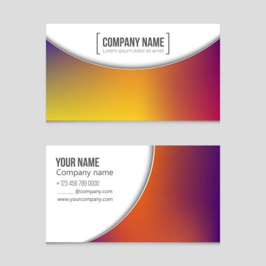 Soyut vektör düzen arka plan set. Sanat kalıp çizmek için, 