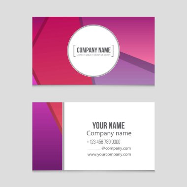 Soyut vektör düzen arka plan set. Sanat kalıp çizmek için, 