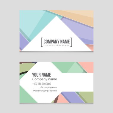 Soyut vektör düzen arka plan set. Sanat kalıp çizmek için, 