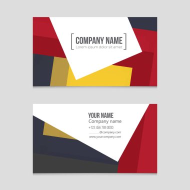 Soyut vektör düzen arka plan set. Sanat kalıp çizmek için, 