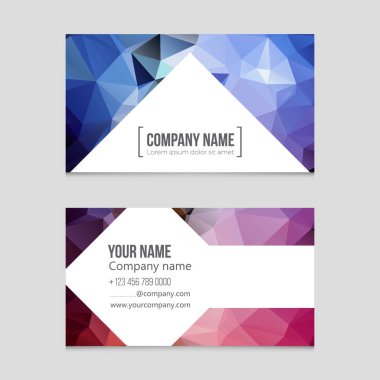 Soyut vektör düzen arka plan set. Sanat kalıp çizmek için, 