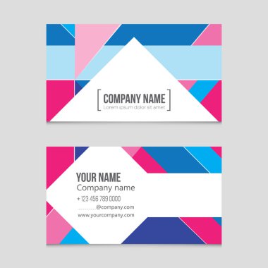 Soyut vektör düzen arka plan set. Sanat kalıp çizmek için, 