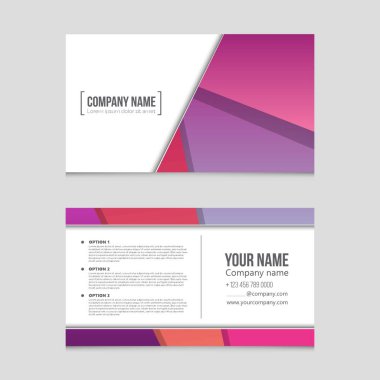 Soyut vektör düzen arka plan set. Sanat kalıp çizmek için, 