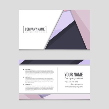 Soyut vektör düzen arka plan set. Sanat kalıp çizmek için, 