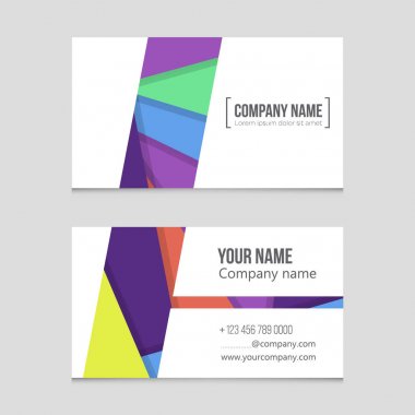 Soyut vektör düzen arka plan set. Sanat kalıp çizmek için, 