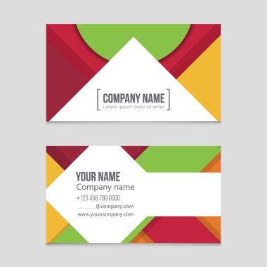 Soyut vektör düzen arka plan set. Sanat kalıp çizmek için, 