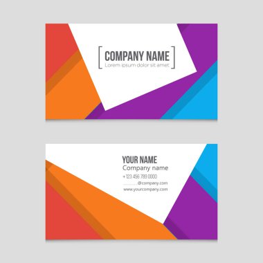 Soyut vektör düzen arka plan set. Sanat kalıp çizmek için, 