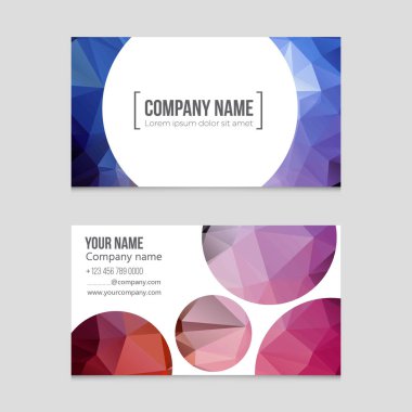 Soyut vektör düzen arka plan set. Sanat kalıp çizmek için, 