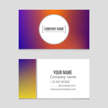 Soyut vektör düzen arka plan set. Sanat kalıp çizmek için, 