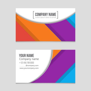 Soyut vektör düzen arka plan set. Sanat kalıp çizmek için, 