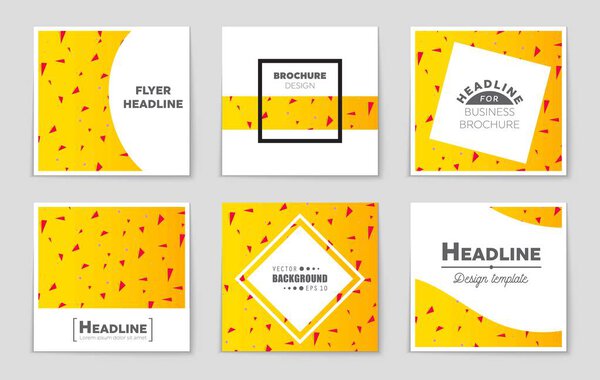 Абстрактный фоновый набор
.