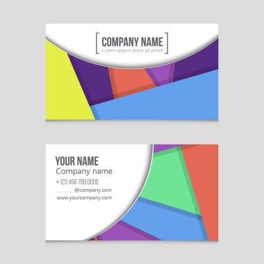 Soyut vektör düzen arka plan set. Sanat kalıp çizmek için, 