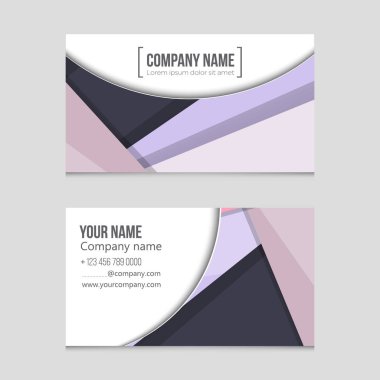 Soyut vektör düzen arka plan set. Sanat kalıp çizmek için, 