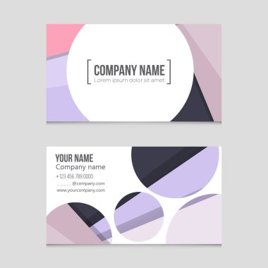 Soyut vektör düzen arka plan set. Sanat kalıp çizmek için, 