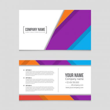 Soyut vektör düzen arka plan set. Sanat kalıp çizmek için, 