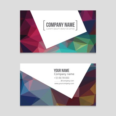 Soyut vektör düzen arka plan set. Sanat kalıp çizmek için, 