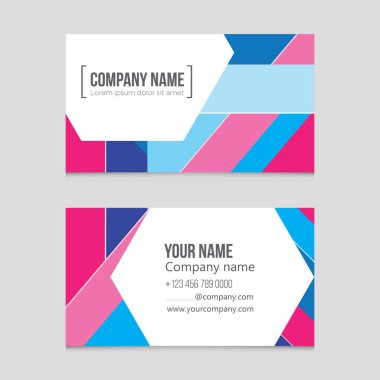 Soyut vektör düzen arka plan set. Sanat kalıp çizmek için, 