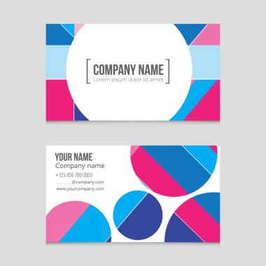 Soyut vektör düzen arka plan set. Sanat kalıp çizmek için, 