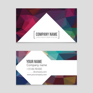 Soyut vektör düzen arka plan set. Sanat kalıp çizmek için, 