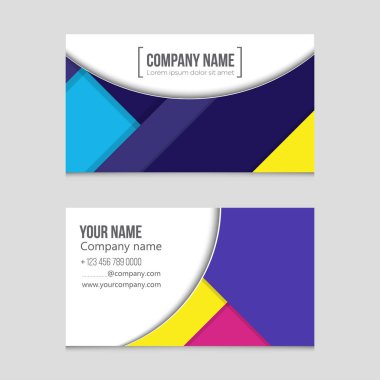 Soyut vektör düzen arka plan set. Sanat kalıp çizmek için, 