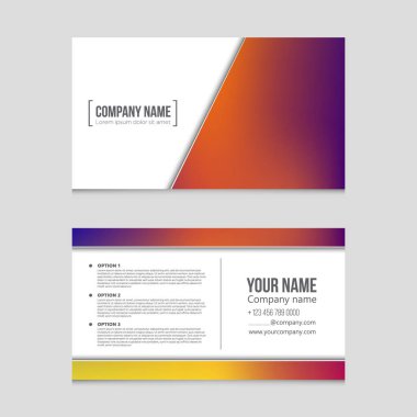 Soyut vektör düzen arka plan set. Sanat kalıp çizmek için, 