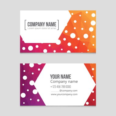 Soyut vektör düzen arka plan set. Sanat kalıp çizmek için, 