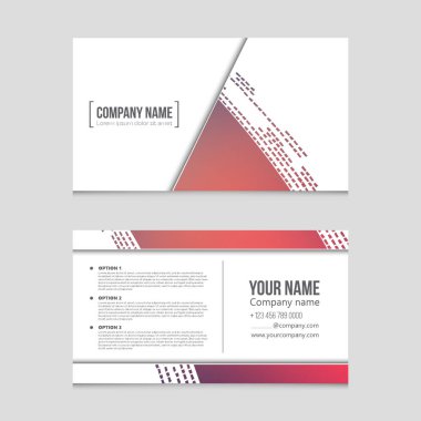 Soyut vektör düzen arka plan set. Sanat kalıp çizmek için, 