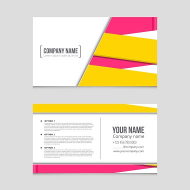 Soyut vektör düzen arka plan set. Sanat kalıp çizmek için, 