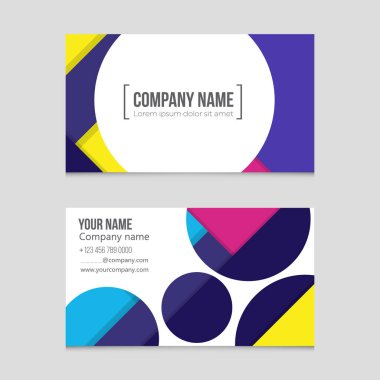 Soyut vektör düzen arka plan set. Sanat kalıp çizmek için, 