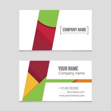 Soyut vektör düzen arka plan set. Sanat kalıp çizmek için, 