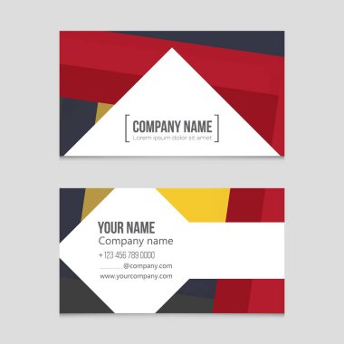 Soyut vektör düzen arka plan set. Sanat kalıp çizmek için, 