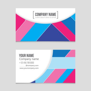 Soyut vektör düzen arka plan set. Sanat kalıp çizmek için, 