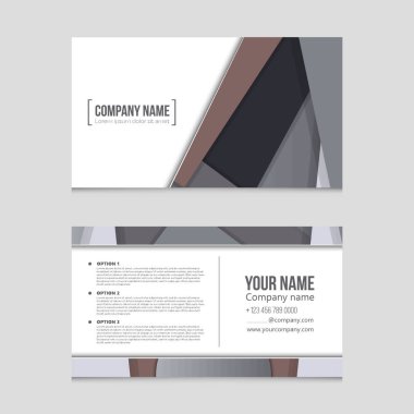 Soyut vektör düzen arka plan set. Sanat kalıp çizmek için, 