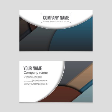 Soyut vektör düzen arka plan set. Sanat kalıp çizmek için, 