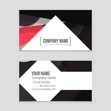 Soyut vektör düzen arka plan set. Sanat kalıp çizmek için, 