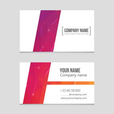 Soyut vektör düzen arka plan set. Sanat kalıp çizmek için, 