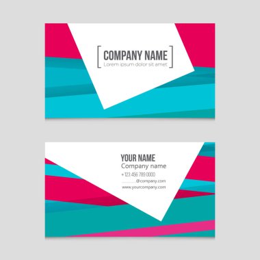 Soyut vektör düzen arka plan set. Sanat kalıp çizmek için, 