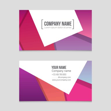 Soyut vektör düzen arka plan set. Sanat kalıp çizmek için, 