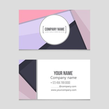 Soyut vektör düzen arka plan set. Sanat kalıp çizmek için, 