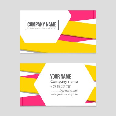 Soyut vektör düzen arka plan set. Sanat kalıp çizmek için, 