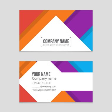 Soyut vektör düzen arka plan set. Sanat kalıp çizmek için, 