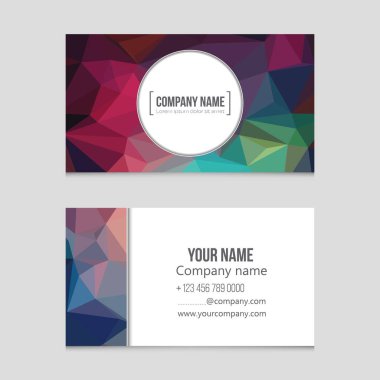 Soyut vektör düzen arka plan set. Sanat kalıp çizmek için, 