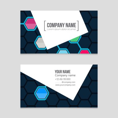 Soyut vektör düzen arka plan set. Sanat kalıp çizmek için, 