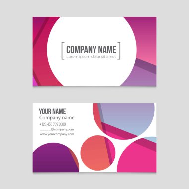 Soyut vektör düzen arka plan set. Sanat kalıp çizmek için, 