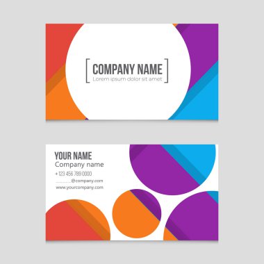 Soyut vektör düzen arka plan set. Sanat kalıp çizmek için, 