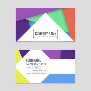 Soyut vektör düzen arka plan set. Sanat kalıp çizmek için, 