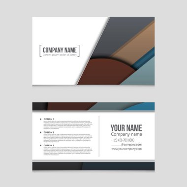 Soyut vektör düzen arka plan set. Sanat kalıp çizmek için, 